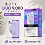 Moti Duo 9.000 Puff - Elige Tu Sabor