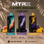 Mtrx 12.000 Puff - Elige Tu Sabor - Imagen de 4