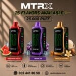 Mtrx Mx 25.000 Puff - Elige Tu Sabor - Imagen de 3