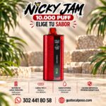 Nicky Jam 10.000 Puffs – Elige Tu Sabor