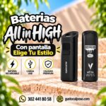 Baterias All in High - Con pantalla - Elige Tu Estilo