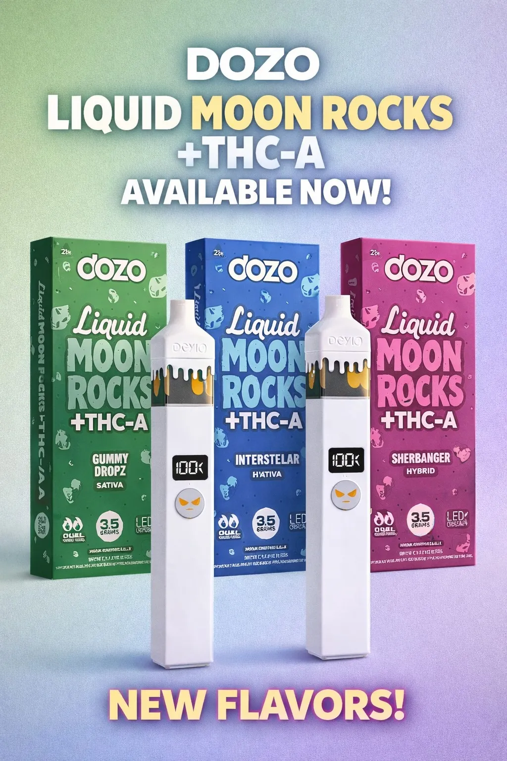 1772686217749_1772686214197_1772686212720 Dozo Liquid Moon Rocks 3.5g - Vape Desechable - Imagen de 1