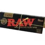Cueros Raw Classic Black 50 Papers Corto