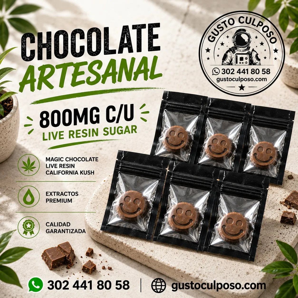 1779666964058_1779666786348_1779666784478 Chocolate Haze X1uni 800mg - Imagen de 1