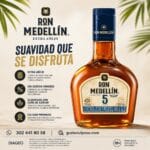 Ron Medellin 5 Años Media 375ml