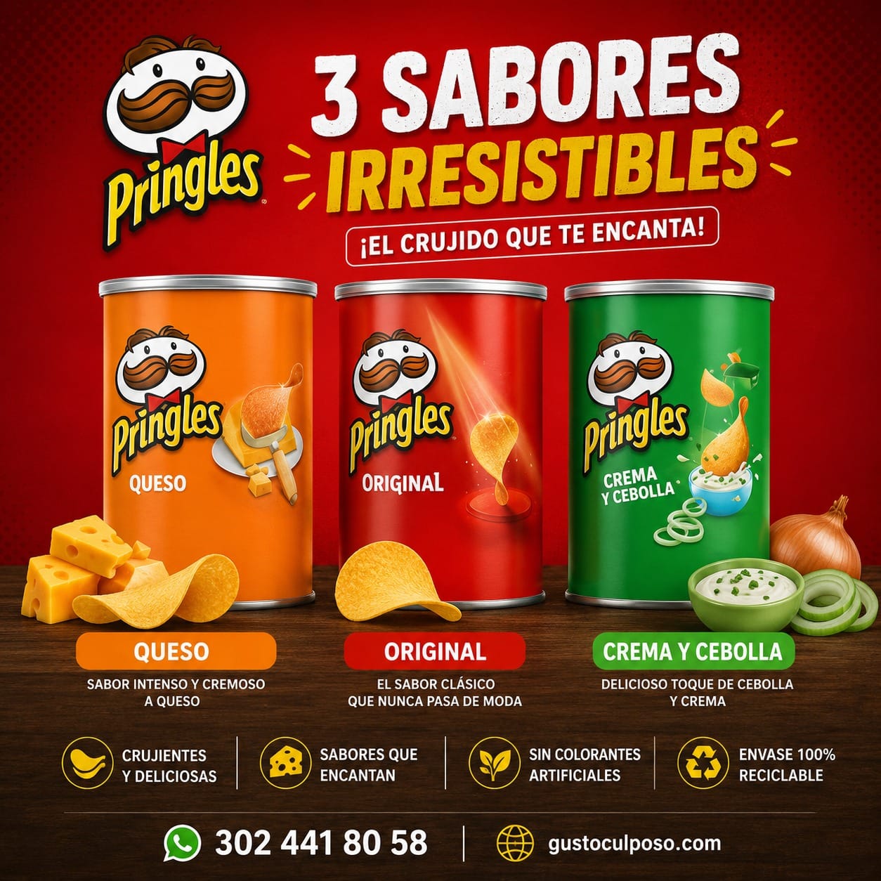3340c16c-94f2-4691-a06f-54c29737256a Pringles Pequeñas 40g - Elige Tu Sabor - Imagen de 1