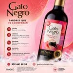 Vino Gato Negro Tinto Dulce 750ml