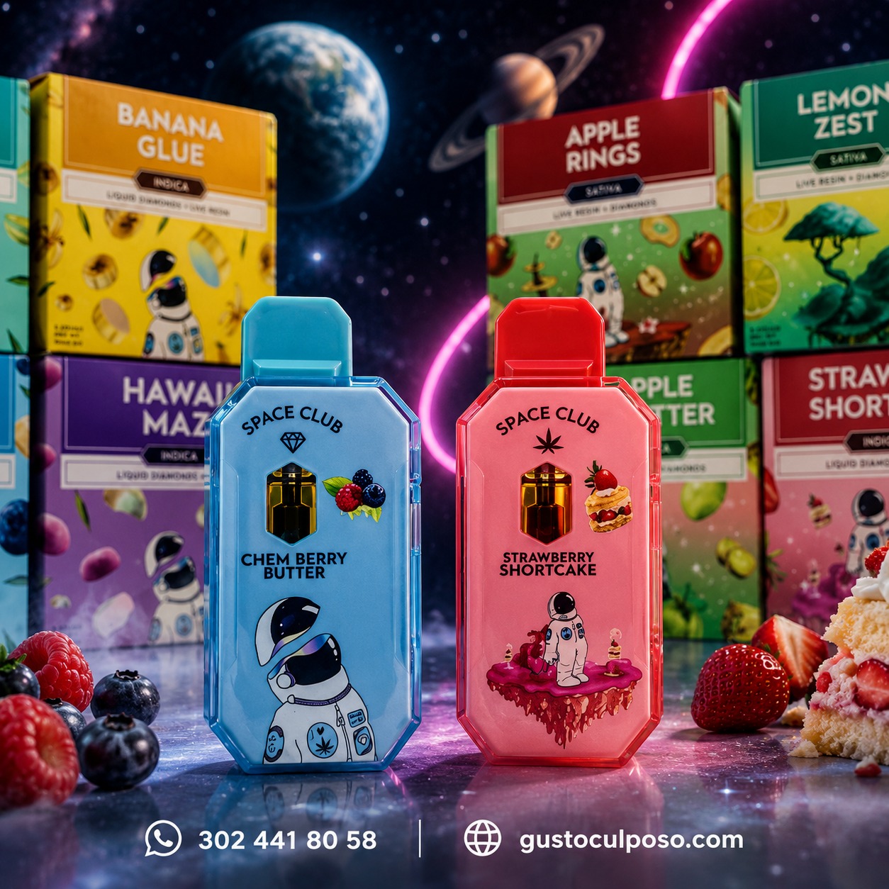 9d915ac2-9631-48bb-a01d-da01c1ea7836 Space Club 2ml - Vape Desechable - Imagen de 1