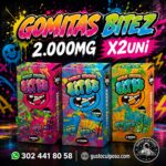 Gomitas Bitez X2uni 2.000mg (1.000mg c/u) - Imagen de 2