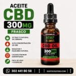 Aceite CBD 300mg Frasco 30ml - Imagen de 2