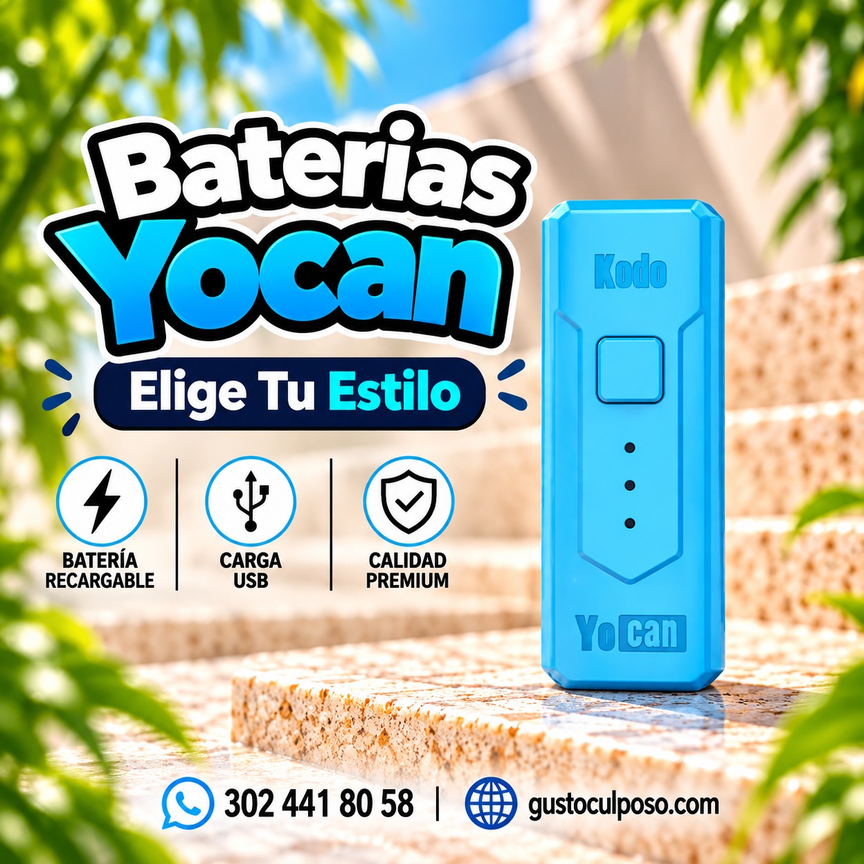 03d4a40e-bdf1-48d1-bdd0-ddf040ee2347 Baterias Yocan - Elige Tu Estilo - Image 1