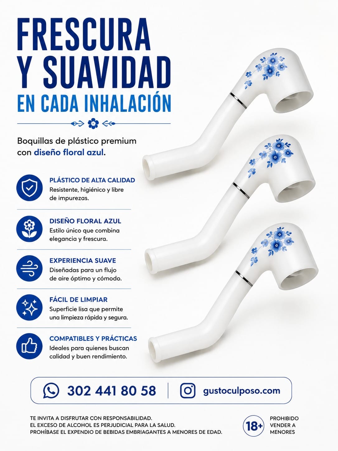 1b620cc9-11a3-4dd5-b367-fc2e4d6bac79 Pipa Mini Artesanal Pasta Blanca - Imagen de 1