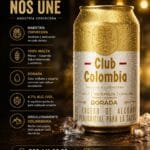 Cerveza Club Colombia Dorada Lata 330ml