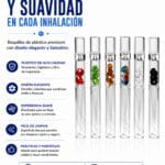 Pipa Vidrio Tubo Filtro Diamantes