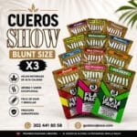 Cueros Show Blunt Size x3