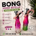 Bong Vidrio Botella Pequeño Mix Color