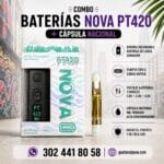 Combo Baterias Nova Pt420 - Con Pantalla + Capsula Nacional