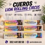 Cueros Lion Rolling Circus Ultrafino 33 Paper Largo