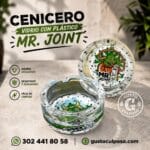 Cenicero Vidrio Con Plastico Mr. Joint