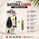 Combo Bateria Carro + Capsula Nacional