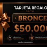 Tarjeta Regalo Bronce