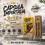 Combo Capsula Importada Jeeter + Bateria Brass Tipo C