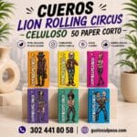Cueros Lion Rolling Circus Celuloso 50 Paper Corto