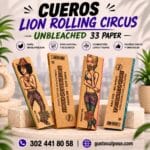 Cueros Lion Rolling Circus Unbleached 33 Paper Largo