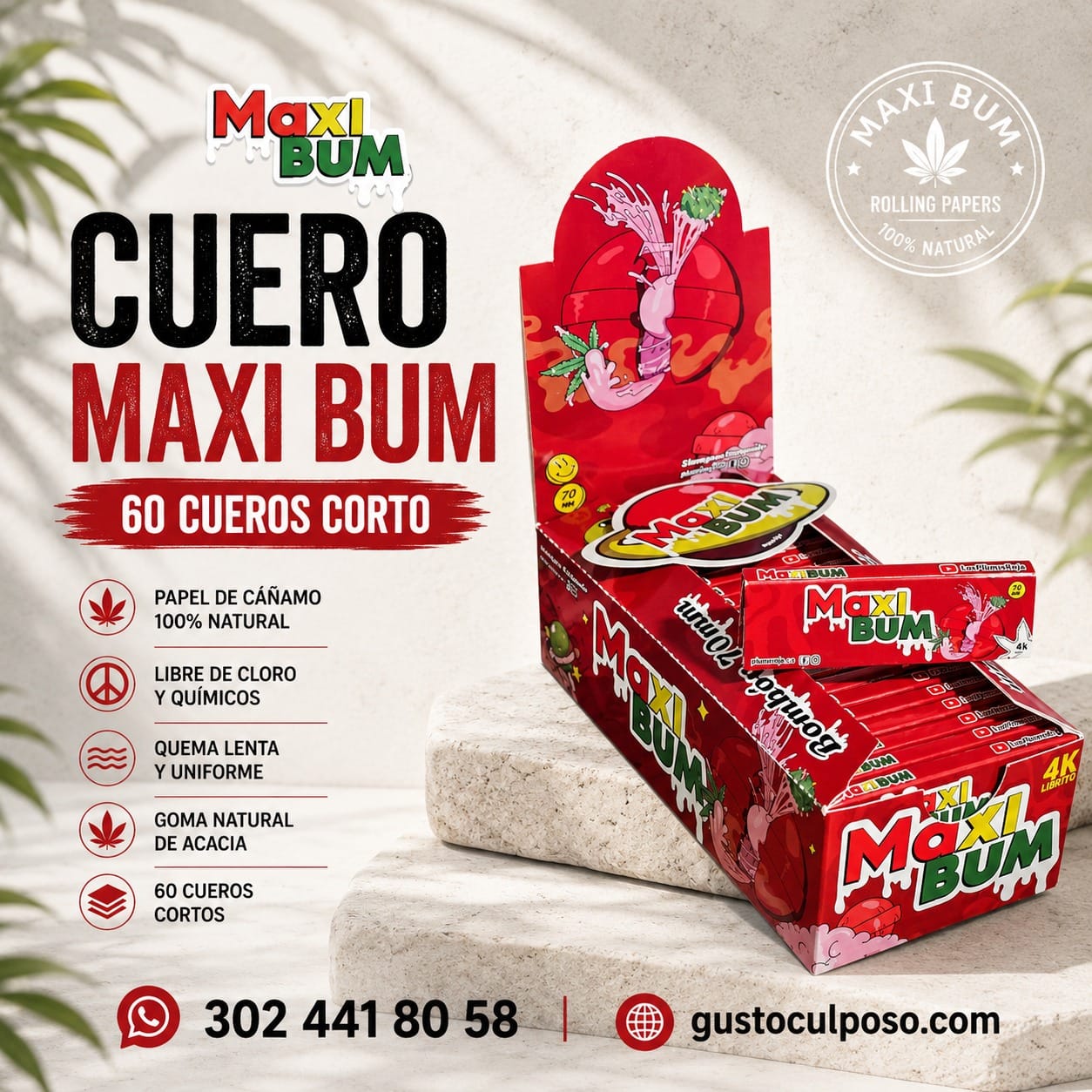 97af35a7-1006-44d2-af40-d8800d5f986f Cuero Maxi Bum 60 Cueros Corto - Imagen de 1