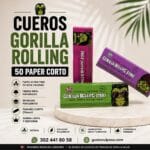 Cueros Gorilla Rolling 50 Paper Corto