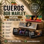 Cueros Bob Marley Natural  50 Papers Corto