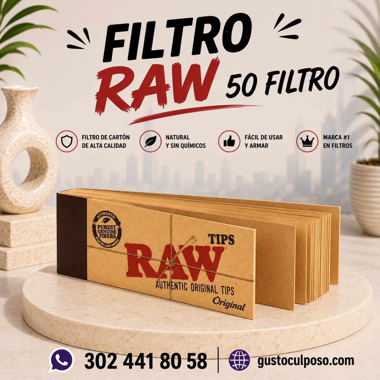 b38ce99a-2711-4d8b-9eb7-65ea3e95bb17 Filtro Raw 50 Filtro - Imagen de 1