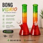 Bong Vidrio Multicolor Grande