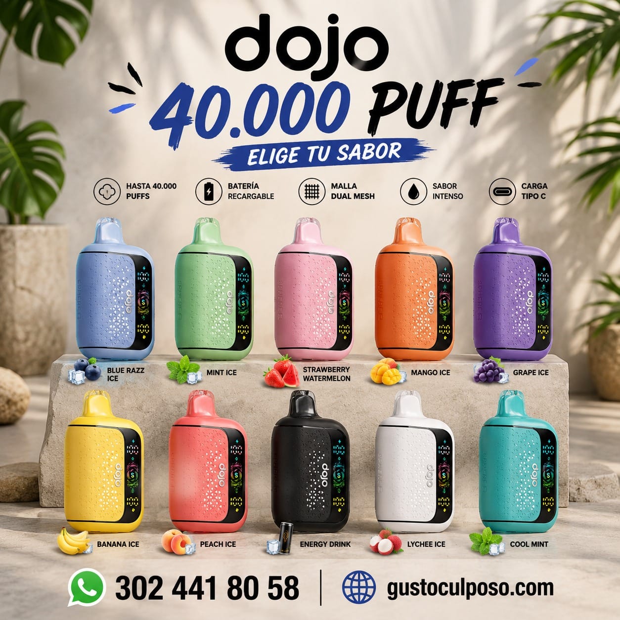 cb626f18-ae41-4fe1-a4c8-b12ee5288cce Dojo 40.000 Puff – Elige Tu Sabor - Imagen de 1