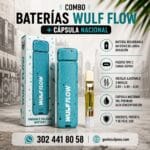 Combo Baterias Wulf Flow + Capsula Nacional