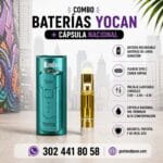 Combo Baterias Yocan + Capsula Nacional