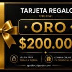 Tarjeta Regalo Oro