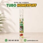 Pipa Vidrio Tubo Honeypuff